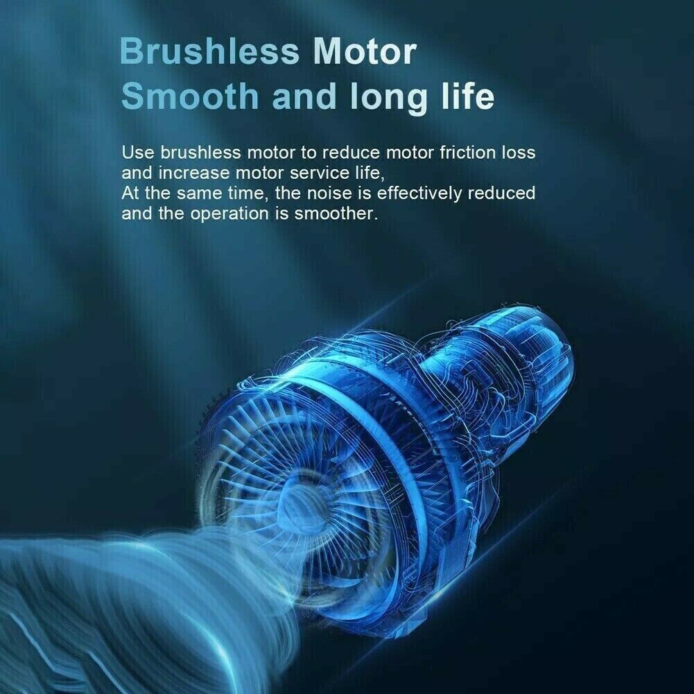 Bladeless neck fan twin turbo 78 air vents summer cooling